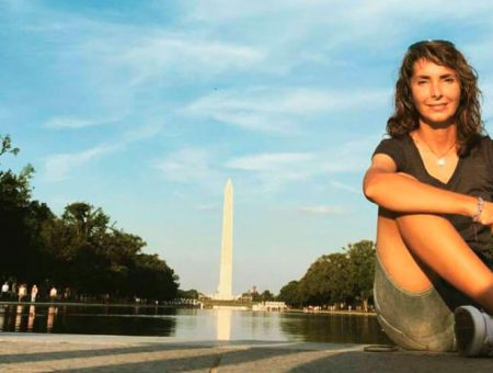 Natalia Astrain en Washington