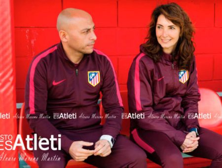 Natalia Astrain en Atleti